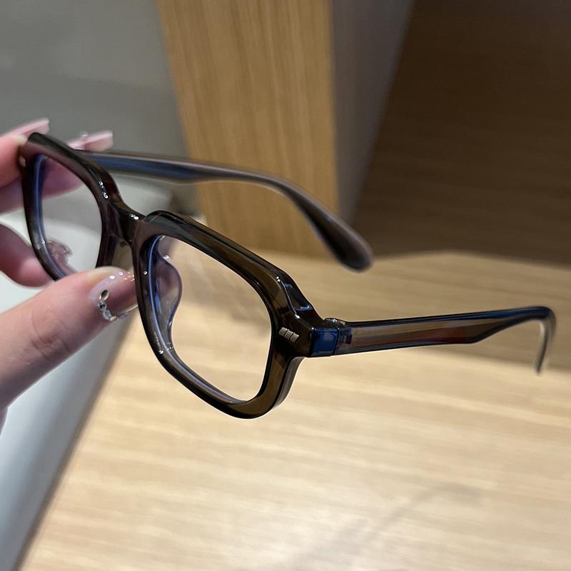 4pcs Trendy Small Square Women Glasses Frames Multi Color Anti Blue Light Eyeglasses Optical Lenses Female Luxury Eyewear