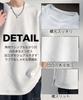 Four Leaf Short Sleeve Summer Stylish Crew Comfortable Cut and Solid Embossed Print Men's T-Shirt, Neck, Sewn, Streetwear, Color, (2XL, Gray)