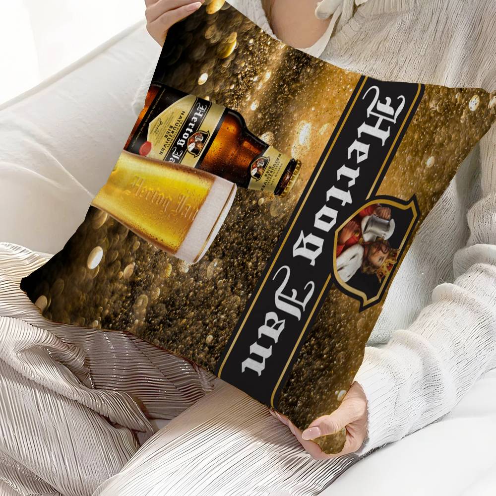 Anime H-Hertog J-Jan Pillow Cushion Cover Pillowcase Living Room Sofa Home Decor Customized