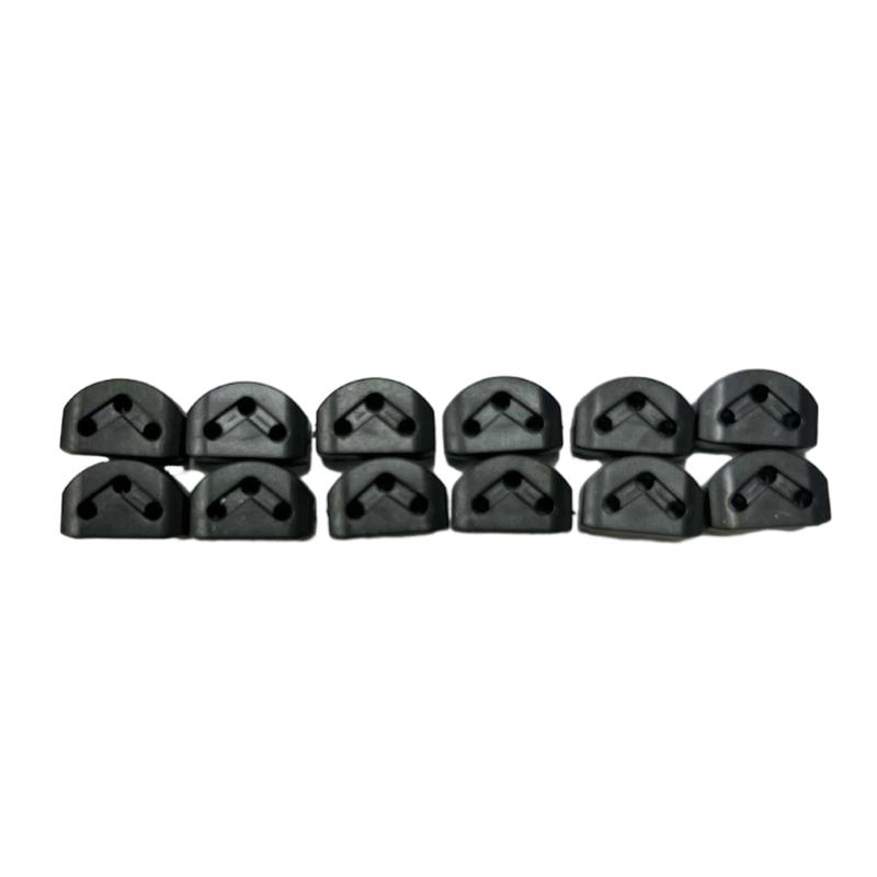12Pcs Guitar String Ties Bridge Beads for Acoustic Guitar & Nylon String Guitar Classical Guitar Rollers String Trees