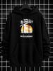 Unisex Hoodie, Summer Vacation, Tropical Sunset Beach Resort Graphic, Pullover Hoodie, Casual Streetwear Style, Spring Autumn Seasonal Wear, Front Kan