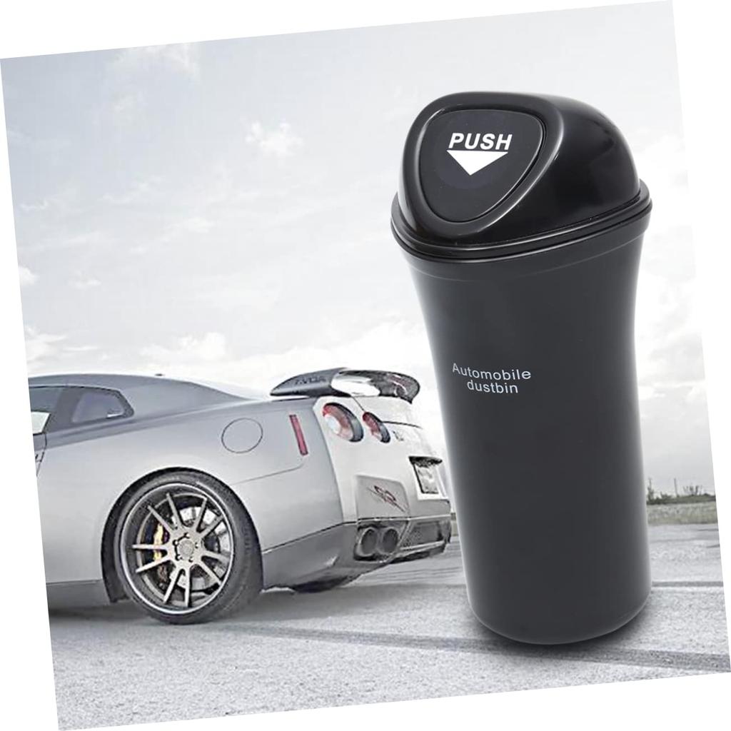 Gatuida Car Trash Car Interior Accessories Trash with Lid Auto Trash