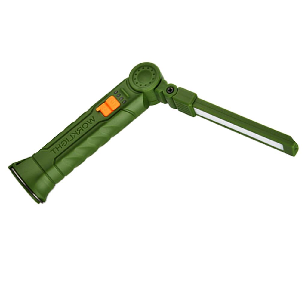 360 Degree Rotating Handheld Flashlight Multi-function LED Work Light with Magnetic Bottom