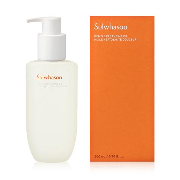 Sulwhasoo Нежное очищающее масло 200 мл / Мягкое глубоко очищающее средство для ухода за порами и кожным салом