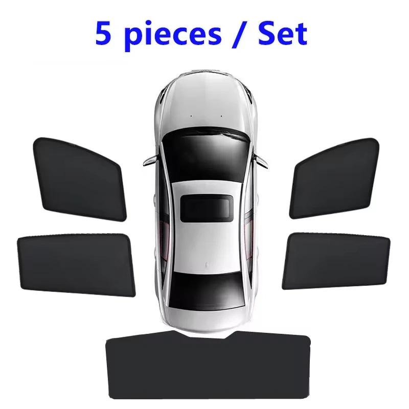 For Mercedes-Benz E-Class W213 2016 2017 2018 - Car Windshield Frame Blind Window Sun Visor Shade Anti-UV Car Body Kit