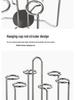 Stainless Steel Rotating Cup Holder & Draining Rack for Countertop