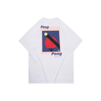 SS20 Paris Fashion Week Kulturelles Kurzarm-T-Shirt Herren Tops Weiß AHSQ273-1