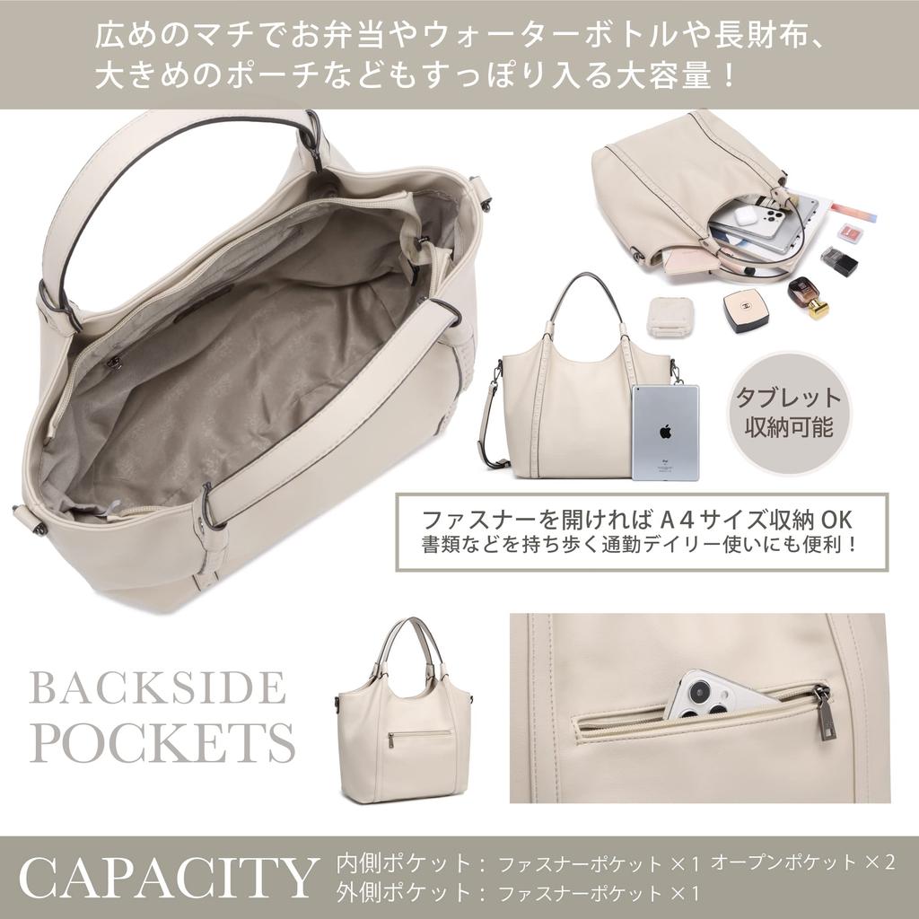 Guccio Italy Tote Bag with A4 Laptop Shoulder PU For Work or Casual Perfect for and Italy 171077 Featured in Magazine Pochette, & Storage, Strap,