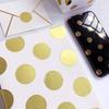 500 Gold Round Stickers - 2.5cm Self-Adhesive Sealing Labels for Gift Packaging and DIY Decorations