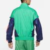 Nike Giannis Leichte Patchwork Sportlich Lässige Webjacke mit Stehkragen Herren Jacken Smaragd DA5670-372