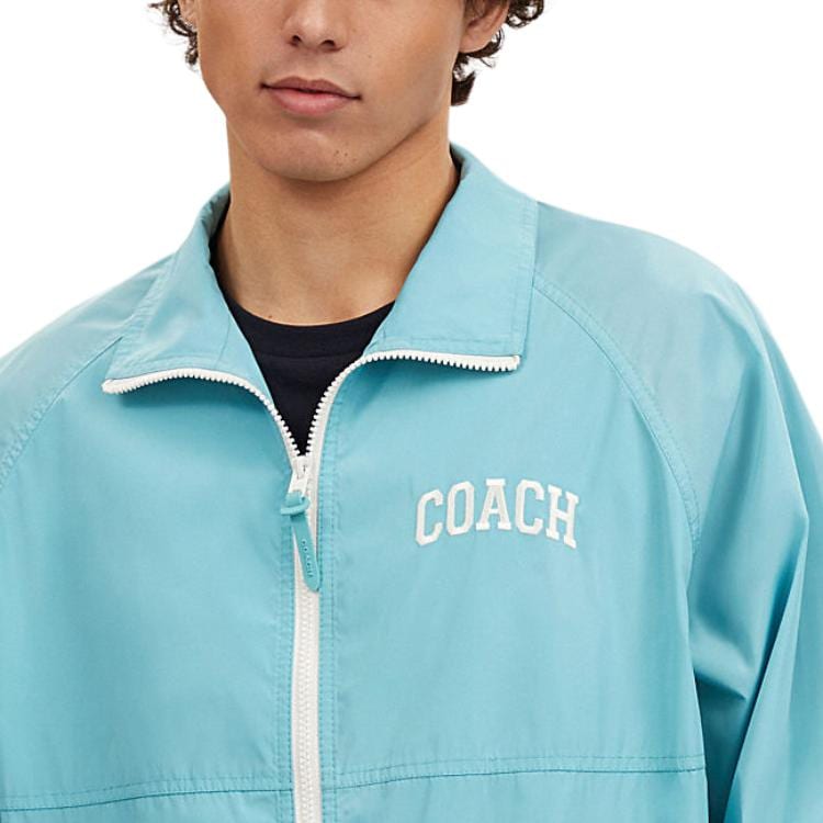 COACH SS24 Jackets & Coats Men's Blue CR483-VSW