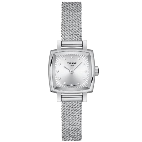 

Tissot Lovely Square Bracelet Watch, T0581091103600, Officially Imported, Women s, Silver Dial