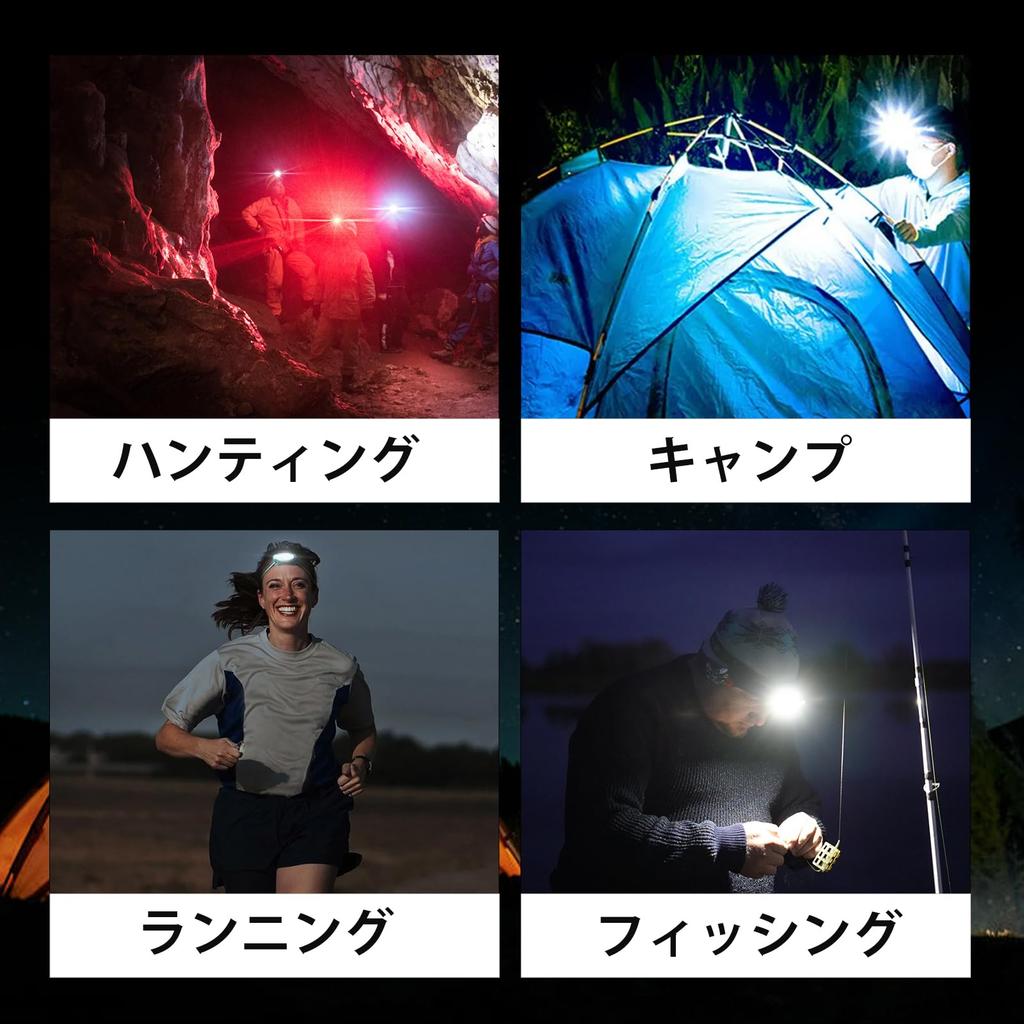 Sofirn H35R Rechargeable LED Lightweight Headlamp with 660nm Deep Red 1500 Lumens White IPX6 for and Camping Headlight, Ultra-Bright, Light, Light,