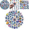 Barevné 50ks Lilo Stitch Samolepky Ideální Pro Dekoraci Notebooku A Skateboardu