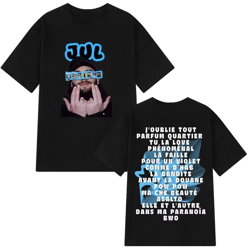 2026 Summer Unisexs 100 Cotton Letter Portrait Printed Round Neck Short Sleeve Hip Hop Pop High Quality Soft Neutral Tshirt