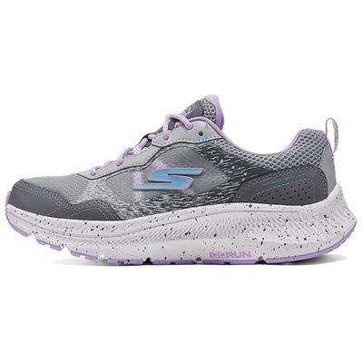 Go Series Comfortable Low-Top Casual Running Shoes Women Sneaker Gray Purple 128623-GYLV