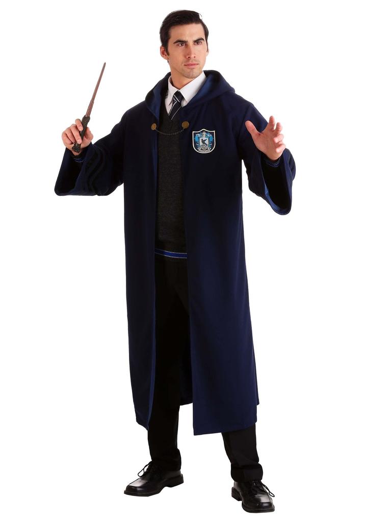Elope Fantastic The Crimes of Grindelwald Ravenclaw Adult Vintage Wizard One Size Beasts Robe,