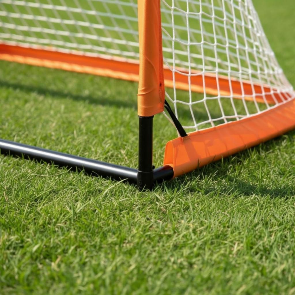 Foldable Soccer Goal No Tools Required Portable Stable for Garden
