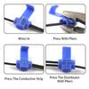 Wire Cable Connectors Scotch Lock Electric Quick Splice Terminals Crimp Non Destructive Without Breaking Line AWG 22-18
