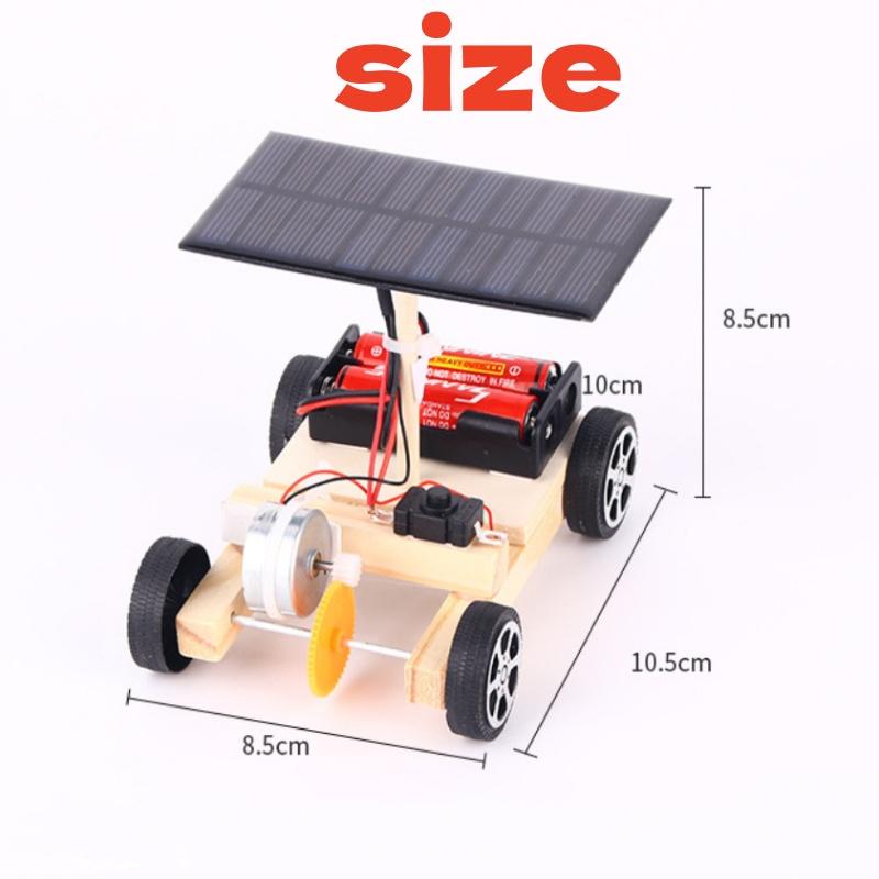 DIY Solar Electric Vehicle Science Teaching Tool Assembly Puzzle STEM Education Model Creative Invention Student Education