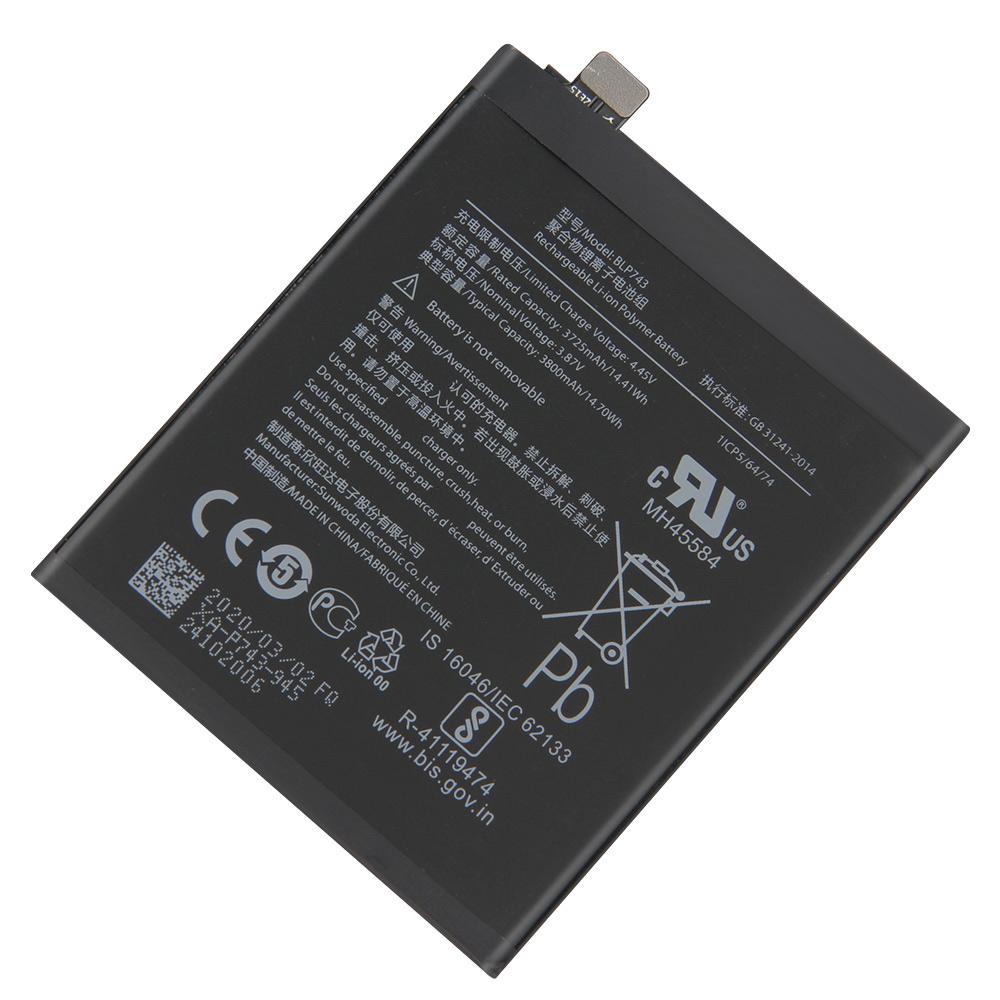 Rechargeable Lithium Battery For OnePlus 7T One Plus 7T BLP743 Phone Battery 3800mAh