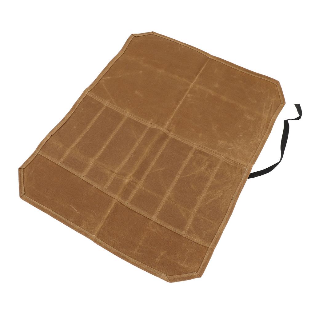 Chef Tool Roll Bag Water Resistant Portable Chef Fork Tool Holder Pouch for Kitchen Utensils Traveling Camping