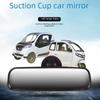 Three-Wheeled Electric Vehicle Interior Rear Mirror with Suction Cup - No Drill Needed!