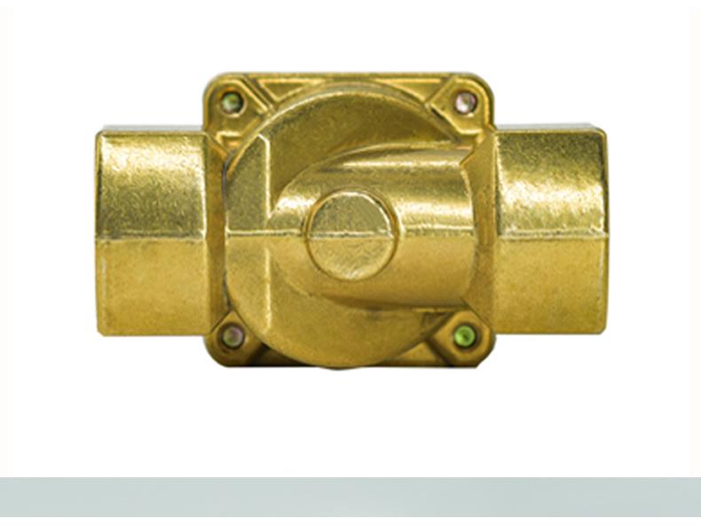 Brass 2252 Series Large Bore Diaphragm Solenoid Valve for Air/Water