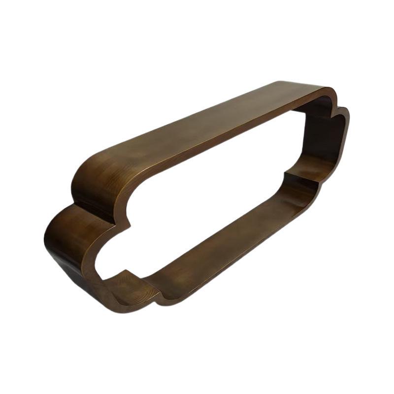 Song Dynasty Begonia Lattice Window: Solid Wood Frame for Tea Room or Living Room Decor