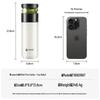 TOMIC Titanium Infuser Insulated Tea Bottle