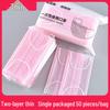 Disposable Breathable Summer Face Mask - Single and Double Layer, Black & White