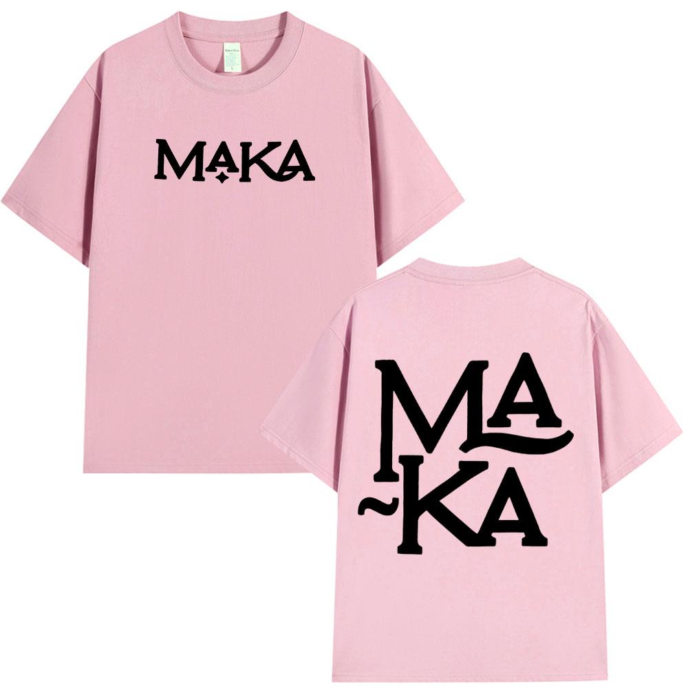 Rapper Maka Logo Merch T-shirts Men Women Clothing Fashion Hip Hop Retro T-shirt Cotton Comfort Short Sleeve T Shirt Streetwear