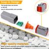 338Pcs DT Series Waterproof Connector Kit Repair Tool Box 2/3/4/6/8/12 2P/3P/4P/6P/8P/12P With Terminal