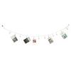 Wire Rope Photo Clip Hanging Photo Wall Decoration Memorandum Postcard Recording