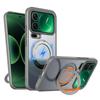 Applicable To Xiaomi 17promax Skin-sensitive Mobile Phone Case All-inclusive with Rotating Ring Bracket 15T Pro Magnetic Case