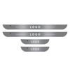 [Customized] Car Door Illuminated Sill Light Logo Projector Lamp USB Power Moving LED Welcome Pedal Car Scuff Plate Pedal Light