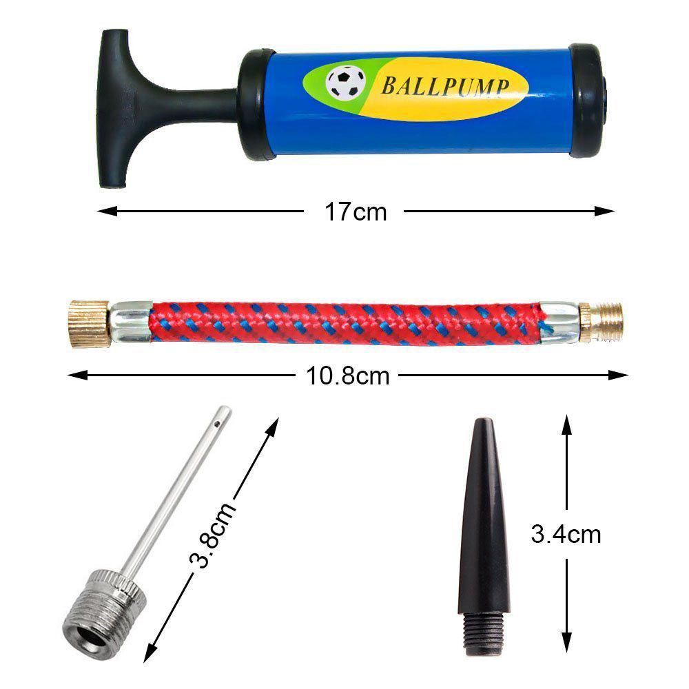 Inflator Ball Pump Needles Valve Adapter Set For Basketball Football BalloonsSZ