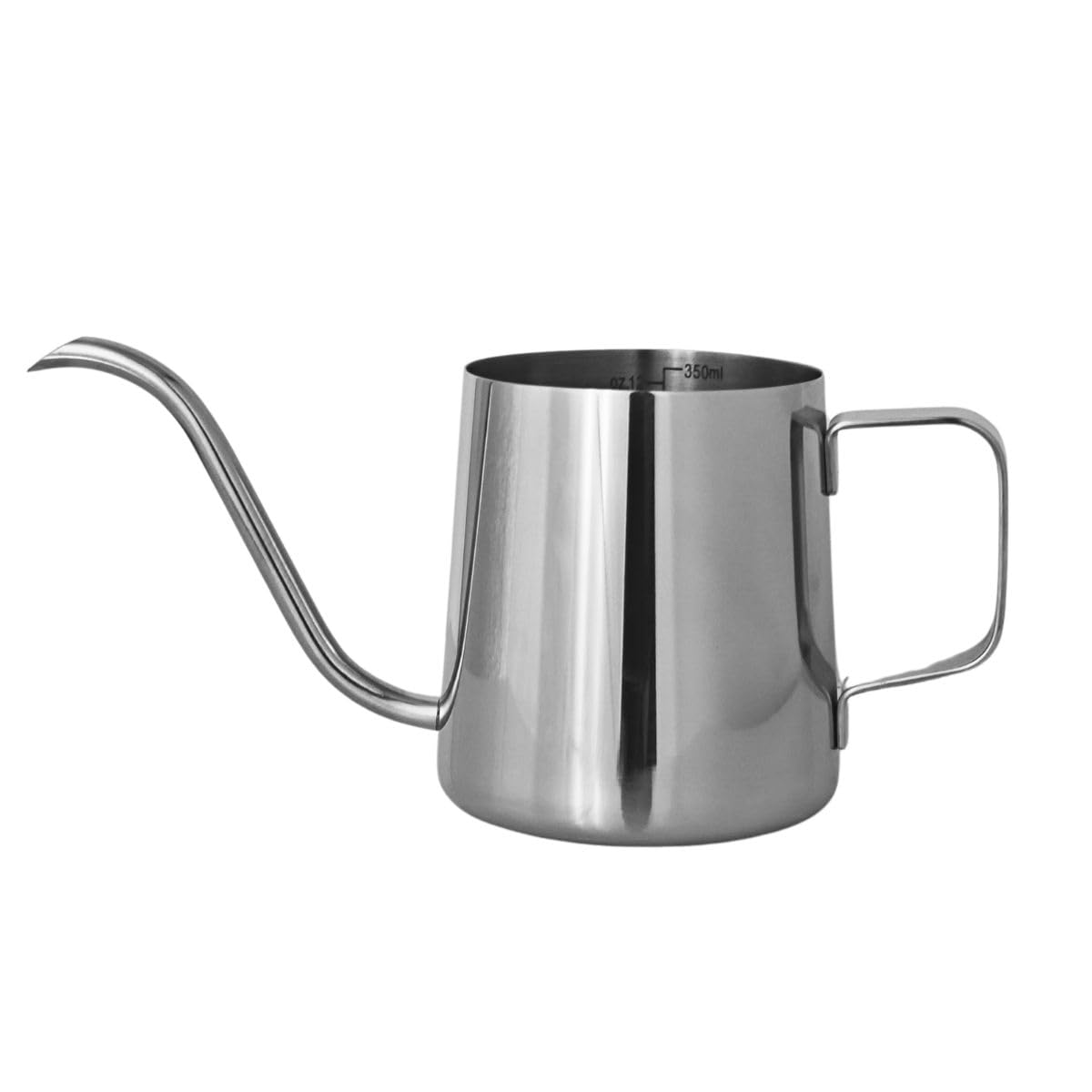 

SOVIFKI 350ml Coffee Pot with Graduated Coffee Pot, Stainless Steel Drip Kettle, Narrow Spout, Single-Serve, Perfect for Camping, Travel, and the
