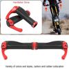 Electric Scooter Rubber Handlebar Grip Ergonomic Anti Skid Lock On Handle Cover Aluminum Alloy for Kaabo Wolf Modifited Parts