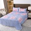 Leopard Print Bed Sheet Set Cheetah Skin Print Sheets Animal Theme Bedding Set With 1 Flat Sheet 2 Pillowcase Queen King Size