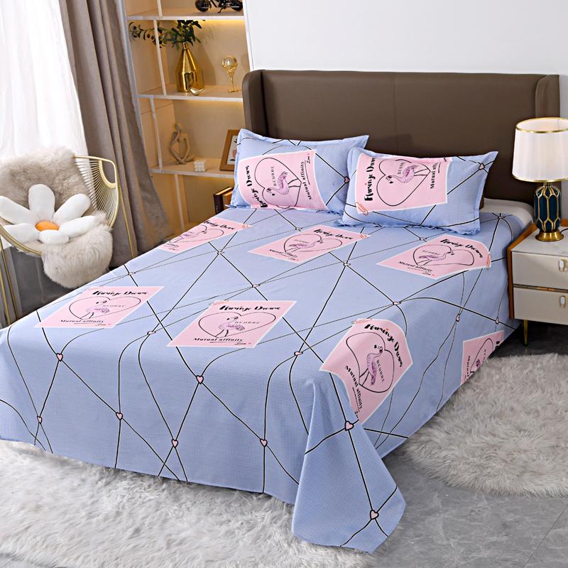 Leopard Print Bed Sheet Set Cheetah Skin Print Sheets Animal Theme Bedding Set With 1 Flat Sheet 2 Pillowcase Queen King Size