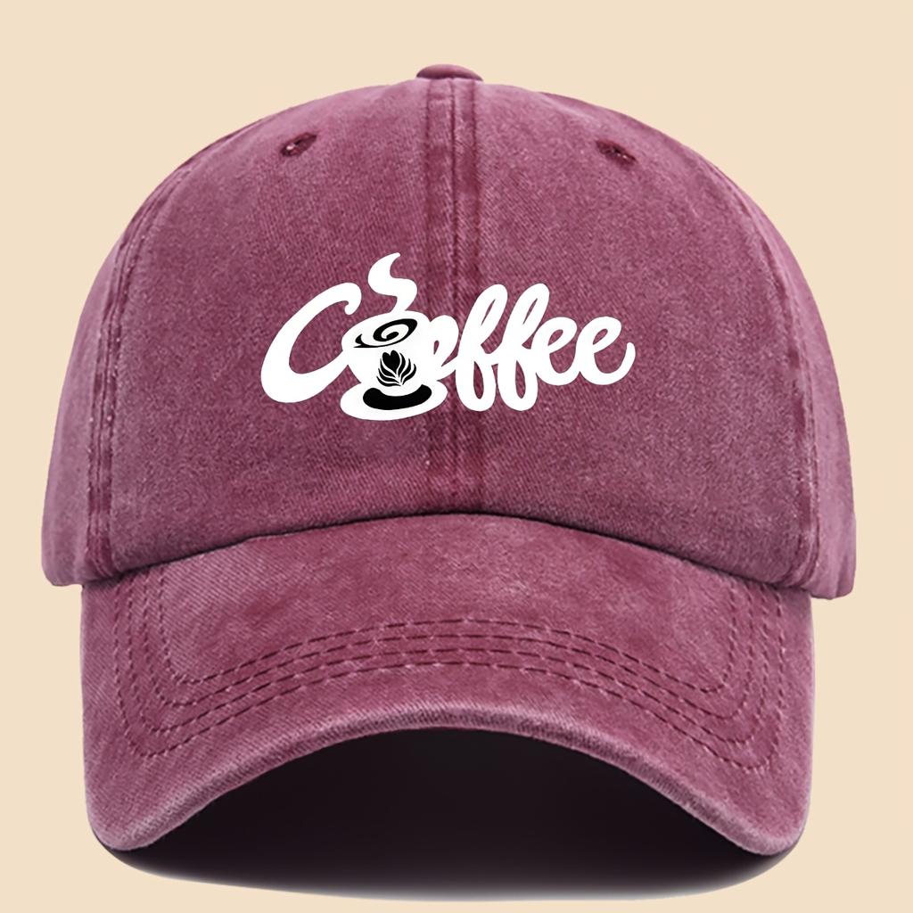 Retro Washed Baseball Cap Simple Breathable Adjustable Unisex Hat