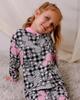 Girls’ Button-Up Pajama – Soft Fabric & Cute Prints, Demi-season, 6077-024-5 HC