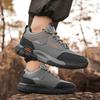 Men's Platform Non Slip Safety Boots Comfortable Trend Travel Shoes Outdoor Hiking Casual Shoes