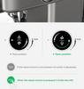 HiBREW 19Bar Semi Automatic Espresso Coffee Machine Temperature Adjustable 58mm Portafilter Cold/Hot Coffee Maker Metal CaseH10A