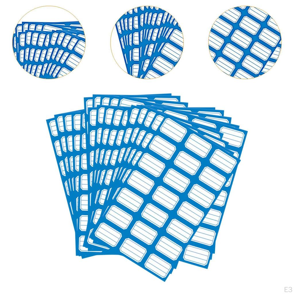 50 Labels for , Plain Supermarkets And Schools.