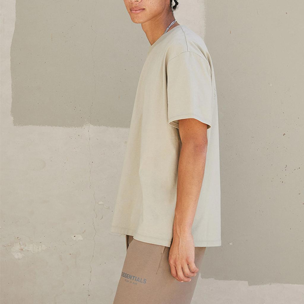 Fear of God Essentials Short Sleeve Tee Unisex Tops Pistachio-Green FOG-FW21-007