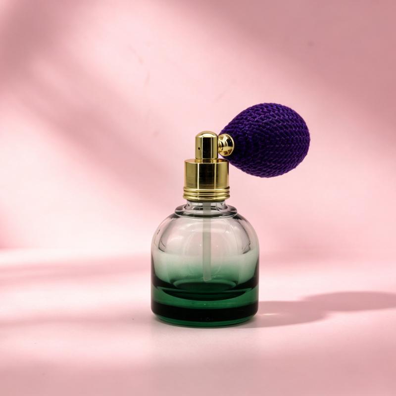 Mini bunte Airbag-Parfümflasche, tragbar, nachfüllbar, auslaufsicherer Duftsprüher, ideal für Party-Make-up-Auffrischung