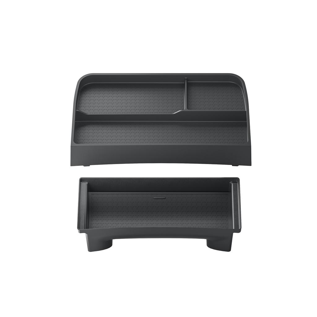 for Tesla Model Y Juniper/Launch 2025 Car Dashboard Storage Box  Interior Accessories Central Control Screen Rear Storage Tray