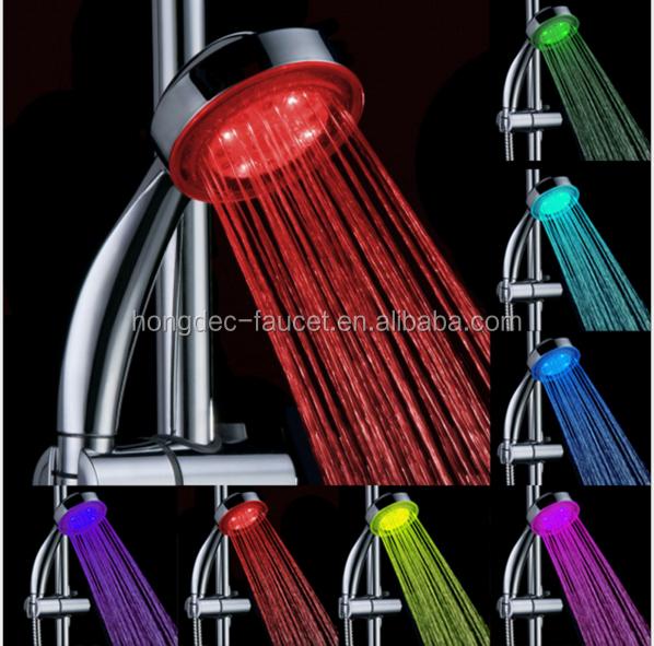 7 Color Changing Water Saving Handheld Shower Head Led Shower Head